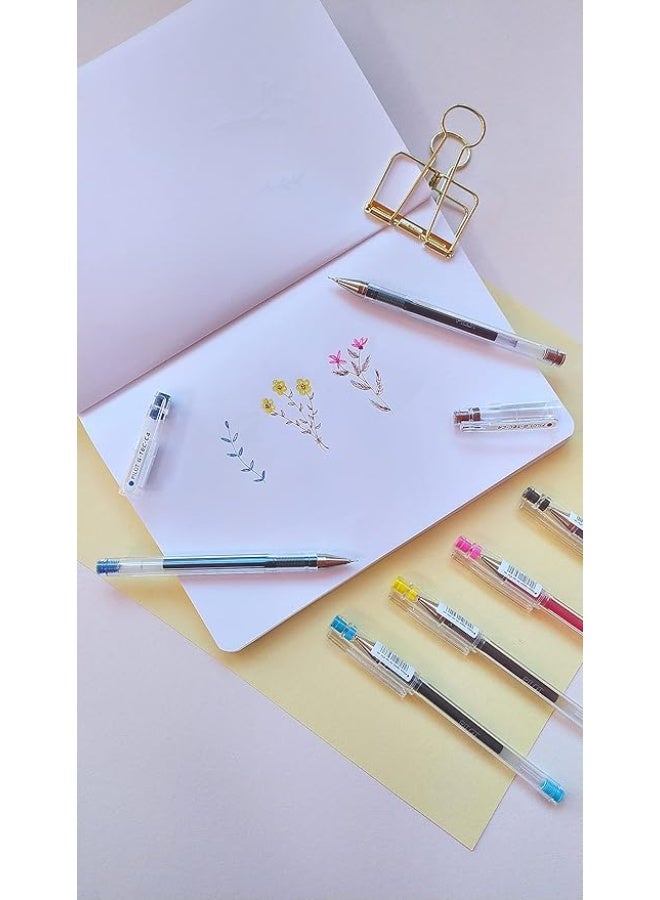 بايلوت قلم حبر جل بايلوت BL-GC4 جي-تيك C4، رأس دقيق 0.4 مم، حبر أزرق، عبوة من 4 أقلام - Image 3